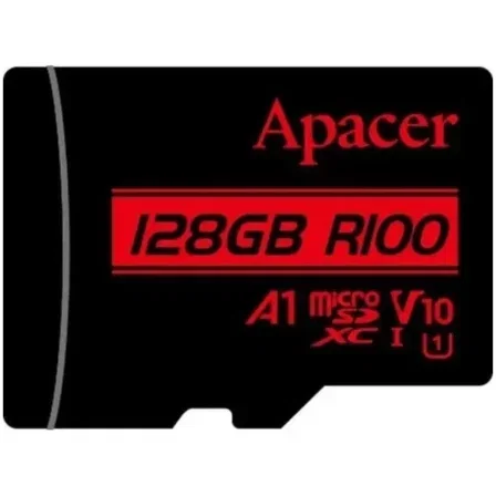Apacer Tarjeta de Memoria 128GB microSDXC UHS-I con Adaptador Apacer Tarjeta de Memoria 128GB microSDXC UHS-I con Adaptador